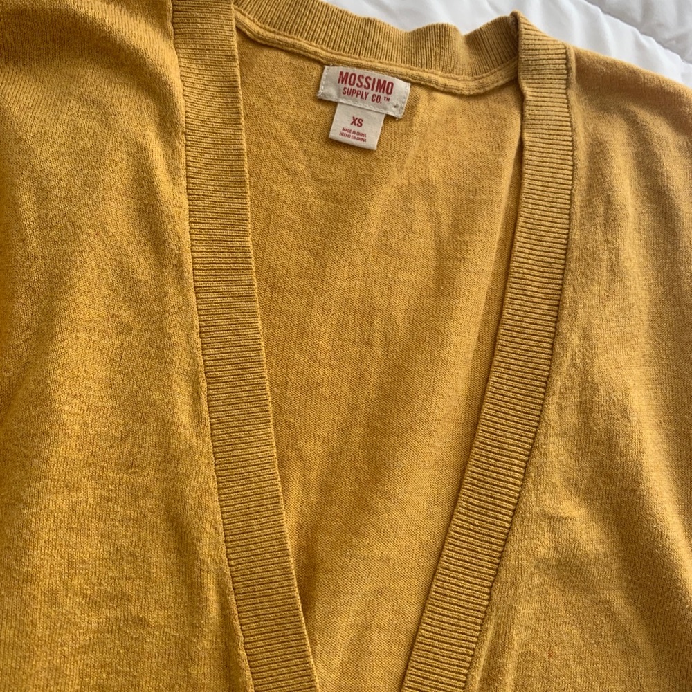 Yellow Cardigan